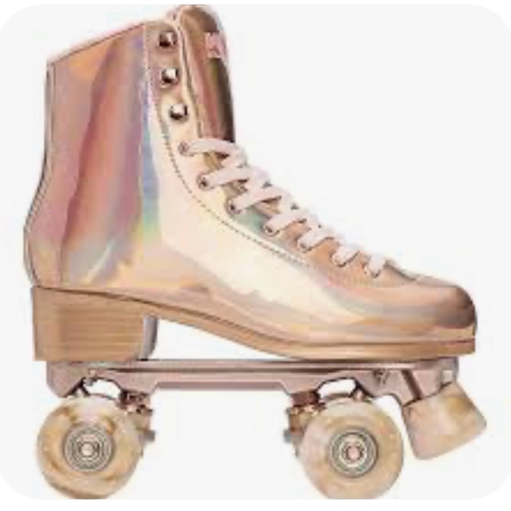 Iridescent Roller Skates
